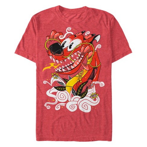 Men's Mulan Mushu Artistic Poster T-Shirt - image 1 of 4