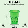 4E's Novelty 50 Pcs St Patrick's Day Party Cups Disposable Plastic 16 Oz Bulk Party Supplies for Kids Adults - 3 of 4