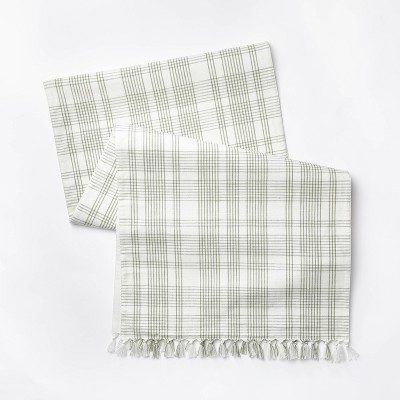 90" x 20" Cotton Table Runner - Threshold™ designed with Studio McGee