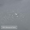 Waterproof Fabric Shower Curtain or Liner Hotel Quality with Magnets for Bathroom - 3 of 4