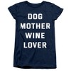 Women's Dog Mother Wine Lover T-Shirt - 4 of 4