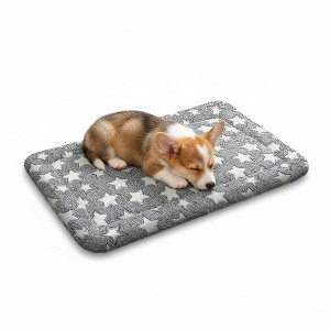 Chery Life 24x18" Washable Dog Bed with Non-Slip Bottom, Pet Sleeping Mattress - 1 of 4
