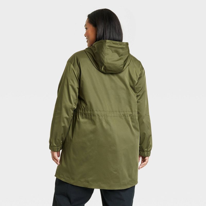 Women's Utility Rain Hoodie Jacket - Ava & Viv™, 2 of 4