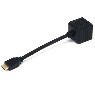 Monoprice Video/Audio Splitter - HDMI Male to 2x HDMI Female