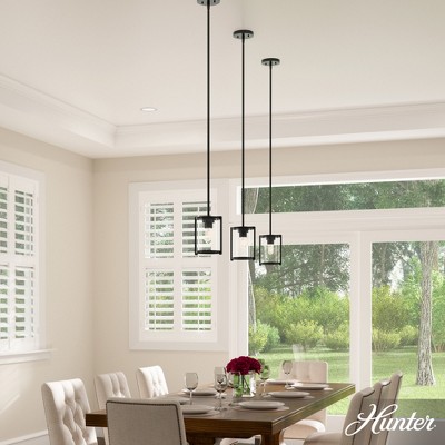 Astwood Matte Black Glass Mini Pendant Light