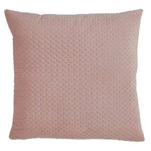 Pinsonic Velvet Design Poly-Filled Throw Pillow - Saro Lifestyle - 1 of 4