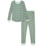 Sleep On It Girls Super Soft 2-Piece Snug Fit Pajama Set - Floral