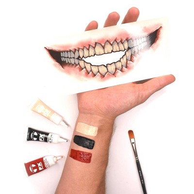 Tinsley Transfers Evil Grin Fx Makeup Kit Costume Accessory