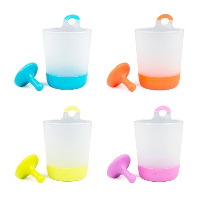 Puj Phillup Rinse Cups - blue - 4pk