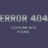 Women's Design By Humans Error 404 Costume not found, Halloween Design By InfaredDesigns Racerback Tank Top - 2 of 3