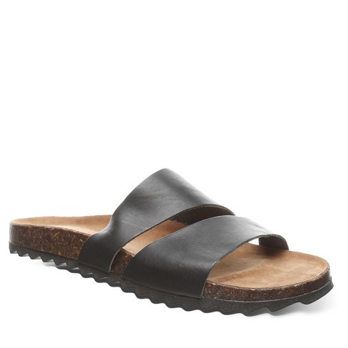 Women's Hayley Slide Sandals - Wild Fable™ Black 7 : Target