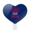 UIC Flames Heart Love Cupcake Picks Toppers Decoration Set of 6 - 2 of 4
