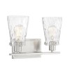 Savoy House Vaughan 2 - Light Vanity in  Satin Nickel - 3 of 4