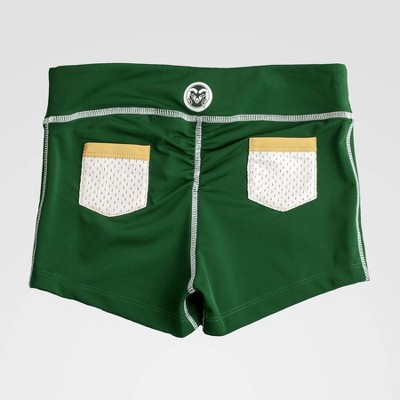 NCAA Colorado State Rams Patch Pocket Shorts - Green M