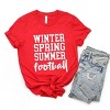 Simply Sage Market Winter Spring Summer Football Short Sleeve Tee - 3 of 4