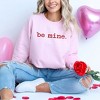 Simply Sage Market Women's Graphic Sweatshirt Be Mine Typewriter - 2 of 4