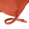 Kensington Garden 2pc 24"x22" Outdoor Seat and Back Chair Cushion Set - 3 of 4