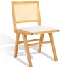 Hattie French Cane Cushion Seat Dining Chair (Set of 2) - SFV4154 - Safavieh Couture - 4 of 4