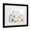 Trademark Fine Art - Mandy Disher Columbine Matted Framed Art - 3 of 4