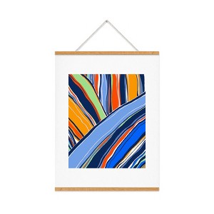DorisciciArt autumn stripes Art Print and Hanger - Society6 - 1 of 2