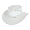 CTM Men's Twisted Straw Gambler Hat - 2 of 4