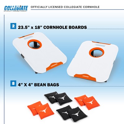 NCAA Texas Longhorns All-Weather Portable Cornhole Set with Bean Bags