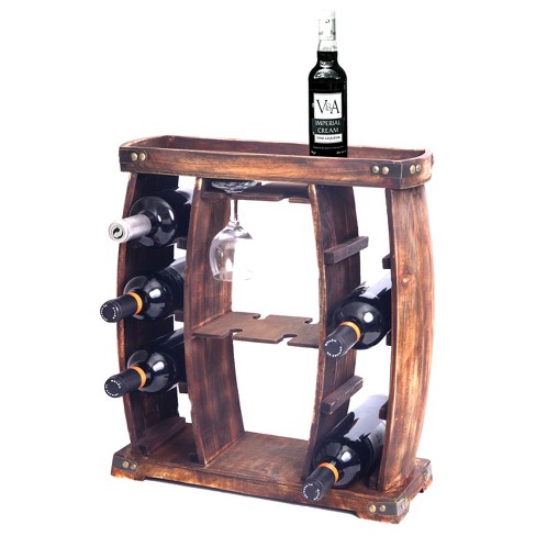 Acacia 4-bottle Wine Rack Box - Threshold™ : Target