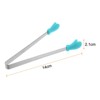 Unique Bargains Stainless Steel Tiny Gloves Shape Cooking Kitchen Food Tongs - 2 of 4