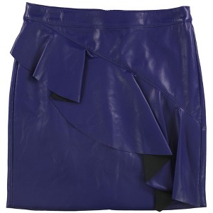 GUESS Womens Lexie Flounce Mini Skirt - 1 of 2