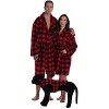 #followme Ultra Soft Velour Robes for Men 6748-10195-XXXL - 2 of 3