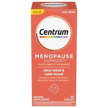 Centrum Menopause Support Clear Mind and Mood Vitamin Tablets - 30ct