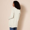 Women's Lightweight Open Front Cardigan Sweater Casual Long Sleeved Breathable Regular Fit Cardigans - 2 of 4