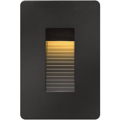 Hinkley Luna 3" Wide Stain Black LED Step Light