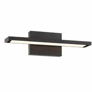 George Kovacs Lighting Parallel 1 - Light Vanity in  Coal - 1 of 1