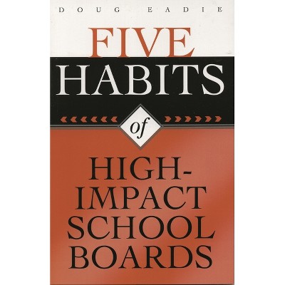 Five Habits of High-Impact School Boards - by  Doug Eadie (Paperback)