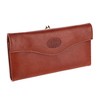 Buxton Women's Leather Long Bifold Organizer Wallet with Floral Emboss - 2 of 4