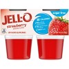 Jell-o Strawberry Sugar Free Jello Cups Gelatin Snack - 12.5oz/4ct : Target