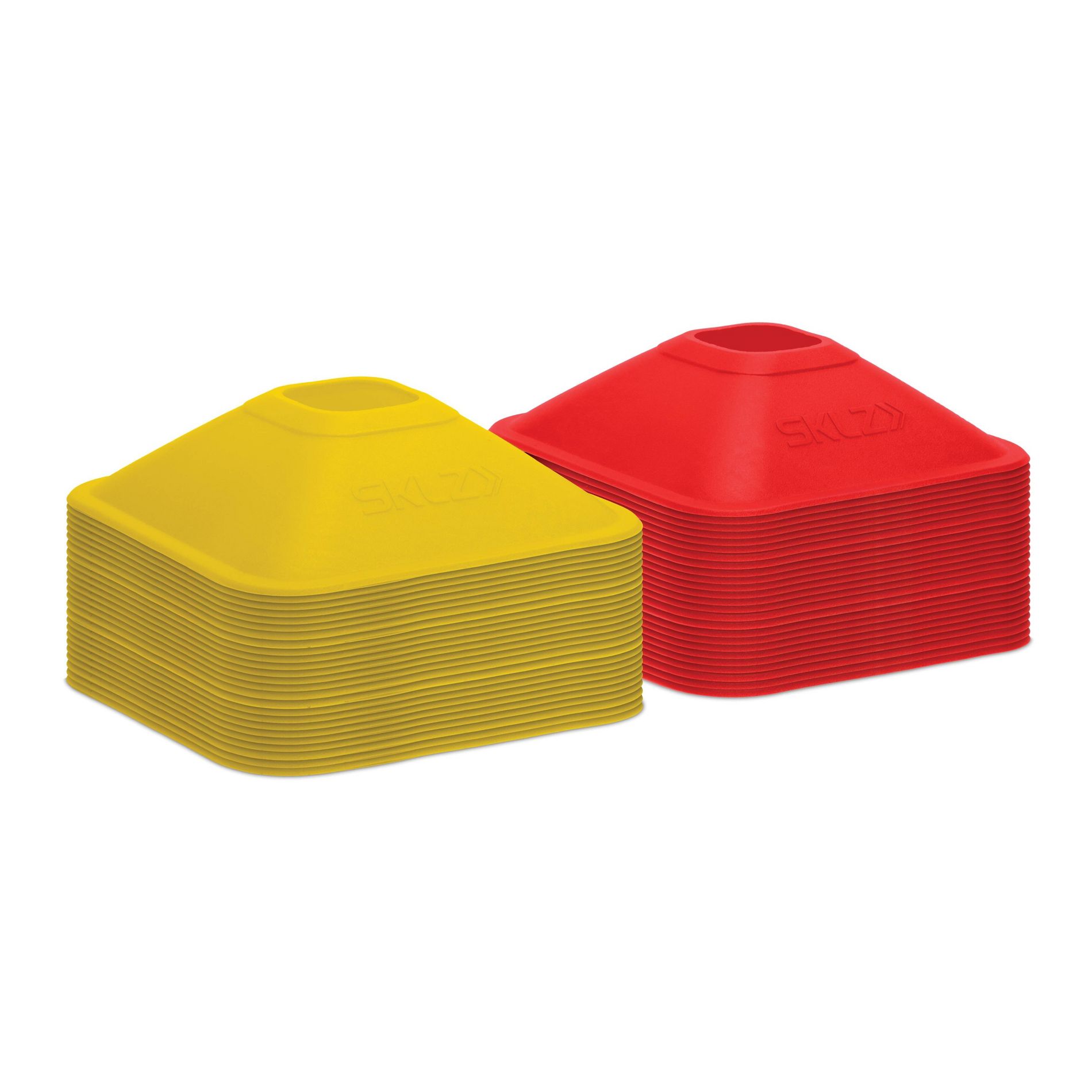 SKLZ Mini Cones - 20pk - Red/Yellow: Field Equipment for Soccer Training