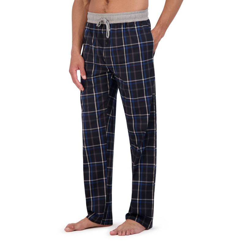Hanes Originals Men&#39;s Plaid Stretch Woven Sleep Pajama Pants, 4 of 5
