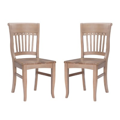 Set of 2 Sahana Chairs Natural - Linon