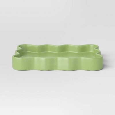 Scallop Tray Sage - Room Essentials™