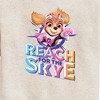 Boys' - Paw Patrol - Reach For The Skye Lightning Graphic Long Sleeve Fleece Sweatshirt - 2 of 4