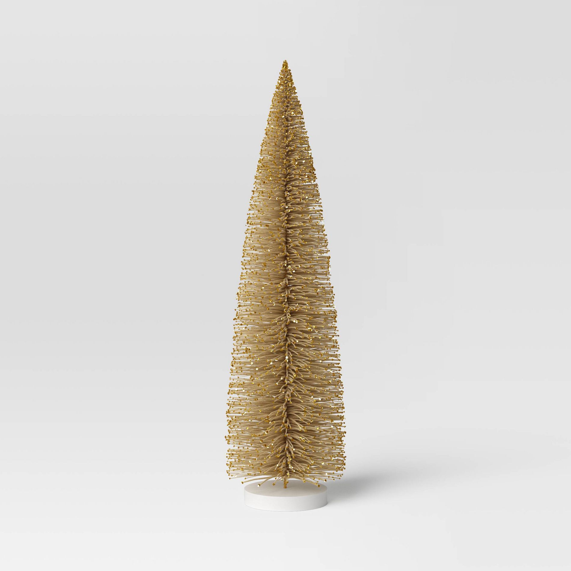 
36" Christmas Bottle Brush Tree Sculpture - Wondershop™