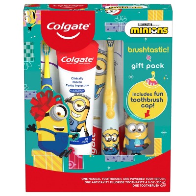Colgate Kids' Minions Toothbrush & Toothpaste Gift Set