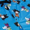 Dragon Ball Z Super Saiyan Heroes AOP Men’s Light Blue Sleep Pajama Pants - 2 of 2