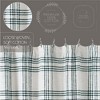 Pine Grove Plaid Shower Curtain 72x72 VHC Brands - 4 of 4