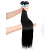Unique Bargains Wigs Front Glueless Hair Free Part Hand Tied Swiss Lace - 2 of 4