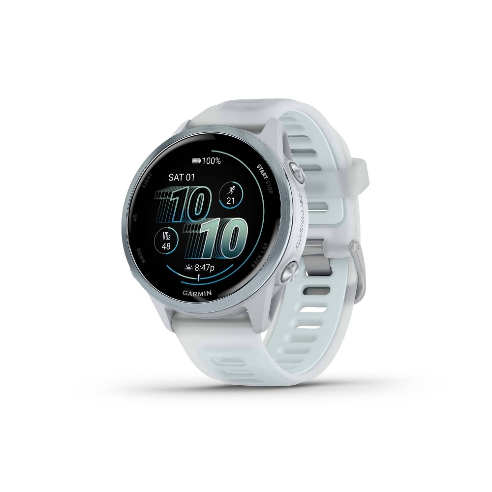 Garmin Forerunner 570 42mm Cloud Blue Aluminum with Translucent Whitestone/Cloud Blue Band