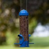 Perky-Pet Blue Mealworm Tube Bird Feeder With Flexport - 3 Ounce - 3 of 3