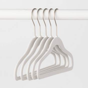 Baby Hangers for Closet Kids Hangers 100 Pack Toddler Hangers Plastic White  Chil